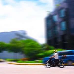 Mr Butler Running On A Shopping Errand